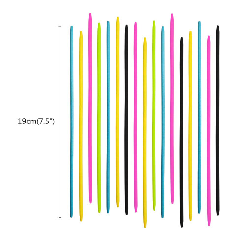 CODOHI 90PCS Μπαμπού Παιχνίδι Στύλοι 7.5 Ίντσες Κλασικό Παιχνίδι για Οικογένειες 1