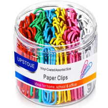 Vinaco Paperiliittimet Vrikkt 100 Pack isot paperiliittimet 2 tuumaa (50 mm) Kestvt ja ruosteenkestvt Jumbo Paperiliittimet Vrilliset paperil