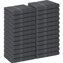 Utopia Towels - Salon Towel Pack of 24 Not Bleach Proof 16 x 27 Inches Highly Absorbent Cotton Towels for Hand Gym Beauty Hair Spa and Home Hai