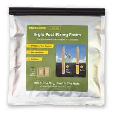 Postsaver Pro-Set Fast Fixing Foam | Quick & Easy Foam Concrete | Handy Alternative to Concrete | Fence & Deck Post Foam | for All Types of Posts | 1