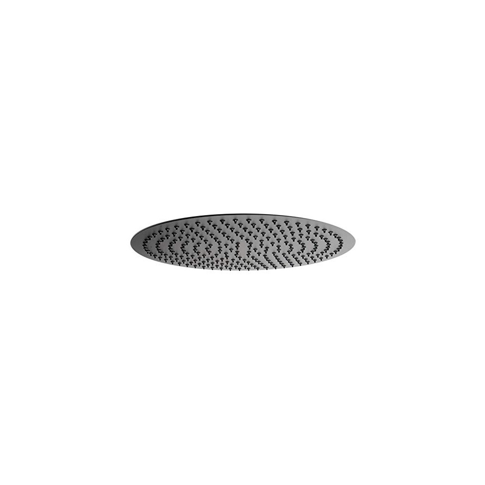 Photos - Shower System ALFI brand RAIN16R-BM Matte Black Stainless Steel 16 Round Ultra-Thin Rain Shower Head