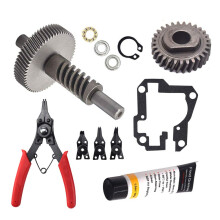 HandyTek 9709231 WP9709231 wormwiel en 9706529 W11086780 tandwielset - compatibel met Whirlpool mixer/keukenrobot - vervang AP3085342 905384 AP385432