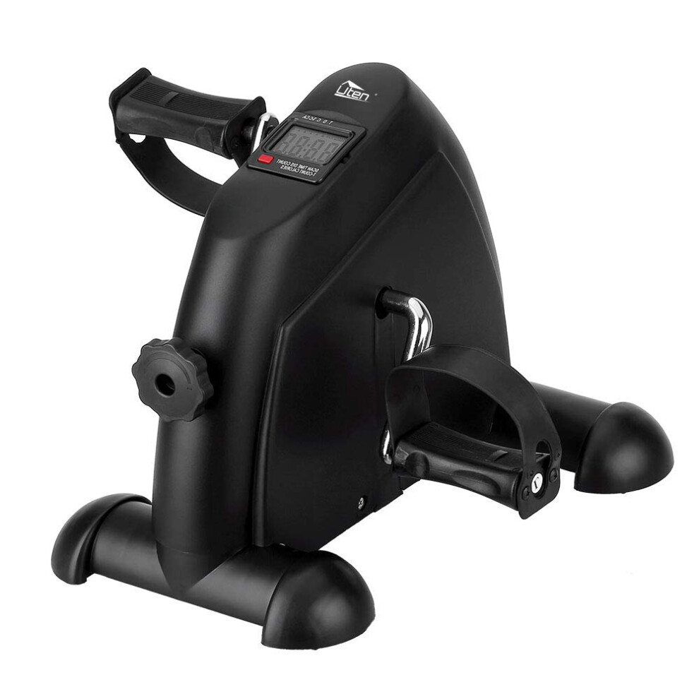 Zogin Mini Hometrainer Onder Bureau Pedaaltrainer Arm- En Beentrainer Fiets Met Lcd-Scherm Zwart-image