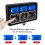 7 in 1 Water Quality Tester Multi-Function EC/TDS//PH/ORP/Humidity/TEMP Meter for Swimming Pool, Fish Pond US Plug 1
