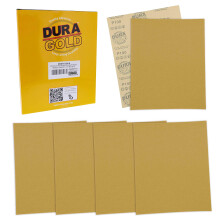 Dura-Gold Premium 9"""" x 11"""" guldsandpapirark 100 korn (kasse med 6) - tr?m?bler Tr?bearbejdning Automaling i fuld st?rrelse sk?ret til brug p? 1