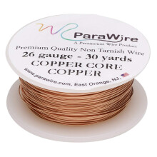 Parawire Copper Craft Wire 26-Gauge 30 de metri cu acoperire de protec?ie clara