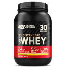 Optimum Nutrition Gold Standard 100% Whey Muscle Building Recovery Protein Powder With BCAA Amino Acids, Banana Cream Flavour, 30 Servings, 900 g