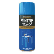 Rust-Oleum AE0040011E8 400ml Painter's Touch Spray Paint - Brilliant Blue Gloss