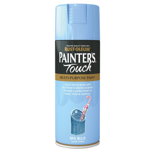 Rust-Oleum Rust-Oleum AE0040021E8 400ml Painter's Touch Spray Paint - Spa Blue Gloss