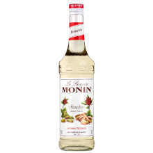 MONIN Premium Pistachio Syrup 700ml for Coffee and Cocktails. Vegan-Friendly, Allergen-Free, 100% Natural Flavours and Colourings