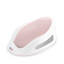 Angelcare - Baby Bath Support - Soft Touch Support - Water Level Indicator - Ideal for Babies Less Than 6 Months Old - Pink