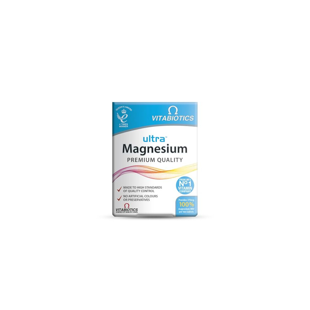 Vitabiotics Ultra Magnesium Supplement Tablets, By