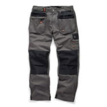 Scruffs Worker Plus Graphite Grey Work Trousers (32" Waist Short Leg)