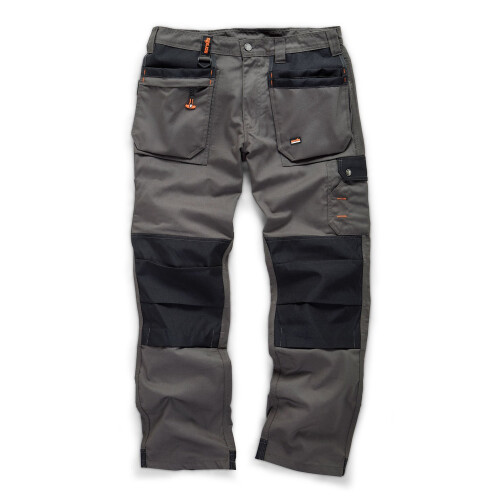 Scruffs Scruffs Worker Plus Graphite Grey Work Trousers (32" Waist Short Leg)