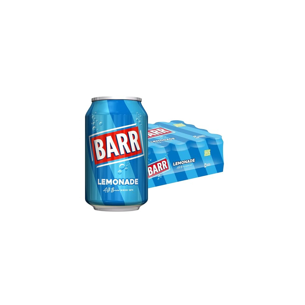 Barr Barr's Since 1875 Perfect Lemonade - Lemon-Flavoured Fizzy Drink, Refreshing Citrus