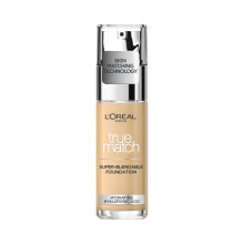 LOreal Paris True Match Liquid Foundation, Skincare Infused with Hyaluronic Acid, SPF 16, Available in 46 Shades, 3.5N, 30 ml