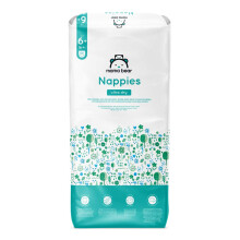 Amazon Brand - Mama Bear Ultra Dry Nappies, Size 6+ (16+ kg), 66 Count, White