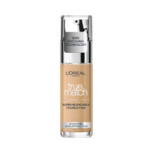 LOreal Paris True Match Liquid Foundation, Skincare Infused with Hyaluronic Acid, SPF 16, Available in 46 Shades, 5.5R, 30 ml