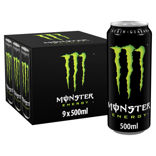 Monster Energy Monster Energy Drink, 9 x 500 ml