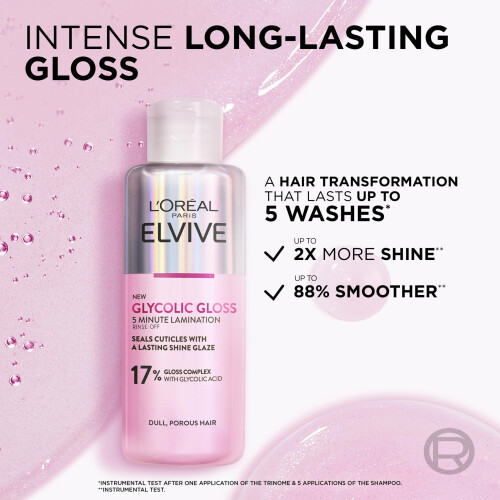 L’Oréal Paris L'Oréal Elvive Glycolic Gloss Treatment 200ml 2