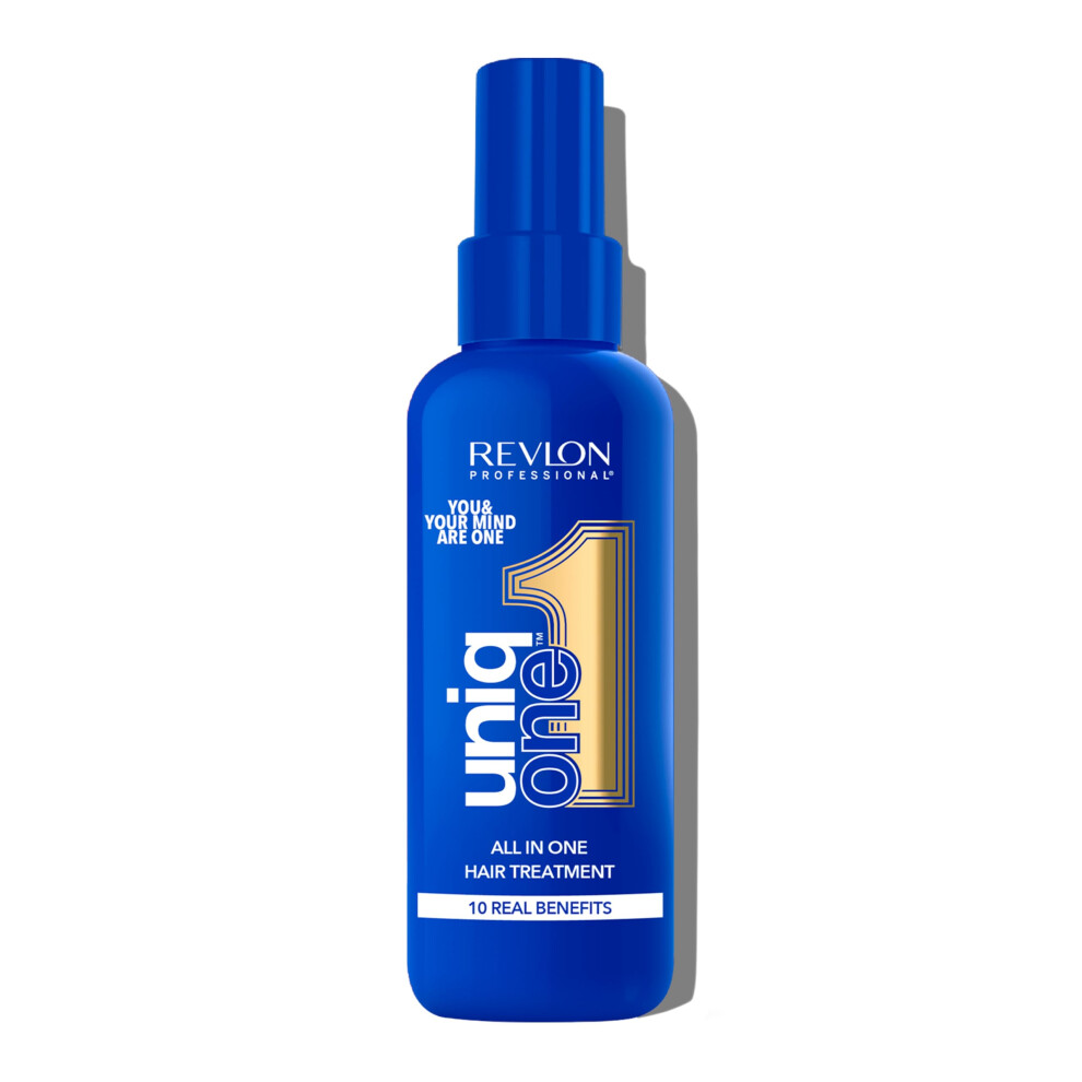 UniqOne Revlon Hair Treatment - Relaxing Fragrance Leave-in Professional Multi-benefit Hair Treatment - Repair, Detangle, Vanilla & Jasmine - 150 ml