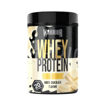 Warrior Whey Protein Powder 500g - Up to 36g* Protein per Shake – Low Sugar - Drink - Amazing Taste - 20 Servings - GMP Certified (White Chocolate)