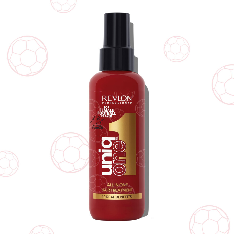 Revlon Professional UniqOne Aitana Bonmatí Limited Edition Hair Treatment, Multi-Benefit Leave-In Hair Treatment, 150ml