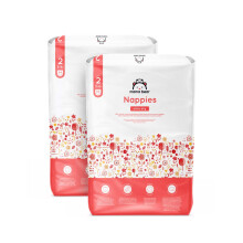 Amazon Brand - Mama Bear Ultra Dry Nappies, Size 2 (3-6 kg), 168 Count (2 Packs of 84), White, Monthly Pack