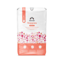 Amazon Brand - Mama Bear Ultra Dry Nappies, Size 1 (2-5 kg), 48 Count, White