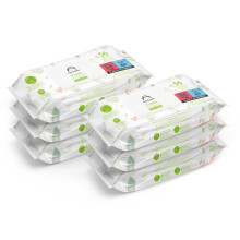 Amazon Brand - Mama Bear Fresh Lightly Fragranced Baby Wipes, 336 Count (6 Packs of 56)
