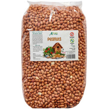 Premium Wild Bird Food 5L Refill, (5L Bag, Peanuts)