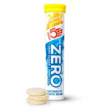 HIGH5 ZERO Electrolyte Tablets - Hydration Tablets Enhanced with Vitamin C - 0 Calories & Sugar Wellness - Mango, 20 Tablets (20x, Pack of 1)