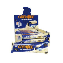 Grenade OREO White Protein Bar - High Protein, Low Sugar, 12 x 60 g