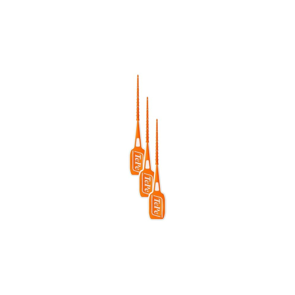 TEPE Easypick Dental Picks, Size Xs/S, Orange, Pacl of 36 (Pack of 3)