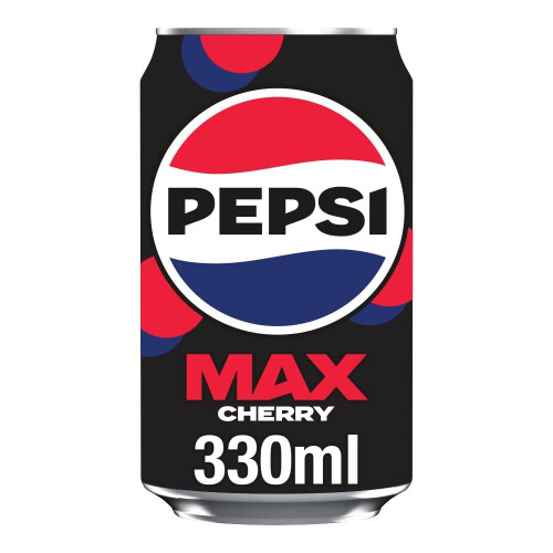 Pepsi Pepsi Max Cherry No Sugar Cola Cans 24 x 330ml 1