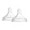 Dr. Brown's Options+ Wide-Neck Bottle Teat, Level 3 (6m+), 2 pack 1