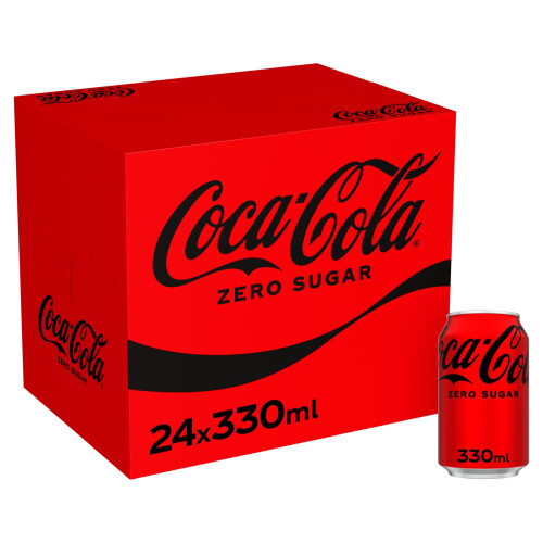 Coca Cola Coca-Cola Zero Sugar 24 x 330 ml