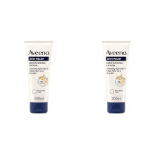 Aveeno Skin Relief Moisturising Lotion | Soothes Skin From Day 1 | For Very Dry Skin Care | With Shea Butter Prebiotic Oatmeal | 200 ml (Pack of 2)