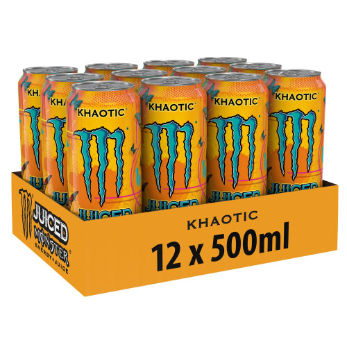 Monster Can Khaotic 500 ml (Pack of 12)