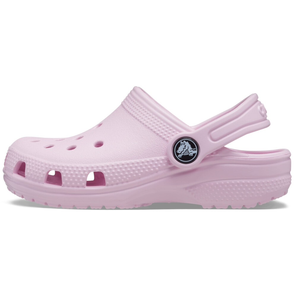 Crocs Unisex Kids Classic Clog K Clogs, Ballerina Pink, 13 UK Child