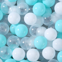 Starbolo Ball Pit Balls Pack of 100 - BPA & Phtalate Free Don -Toxic Crush Proof Play Pit Soft Plastic Ball For 1 2 3 4 5 Year Old Toddlers Baby