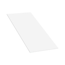 Mega-Format expandierte PVC-Kunststoffplatten  6"" x 12"" starre weie Platte fr Bastelbeschilderungen und Displays  Sintra Celtec PVC-Platte  wass