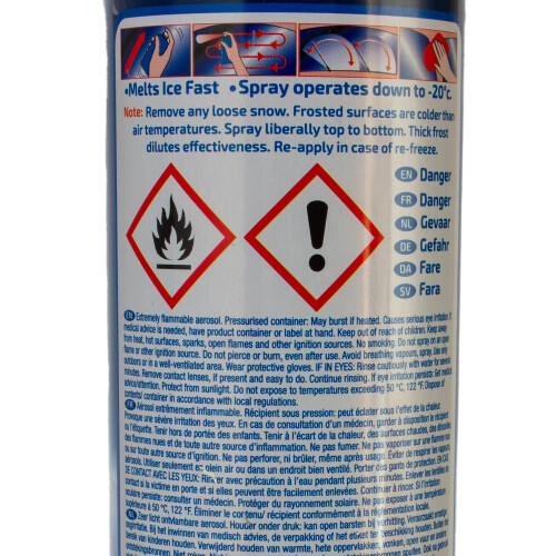 CarPlan CarPlan, Blue Star De-Icer Aerosol, 500 ml (Pack of 1) 1