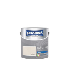 Johnstone's - Wall & Ceiling Paint - Ivory Spray - Matt Finish - Emulsion Paint - Fantastic Coverage - Easy 1-2 Hours - 12m2 Coverage per Litre - 2.5L