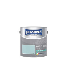 Johnstone's - Wall & Ceiling Paint - New Duck Egg - Soft Sheen Finish - Emulsion Paint - Fantastic Dry in 1-2 Hours - 12m2 Coverage per Litre - 2.5L