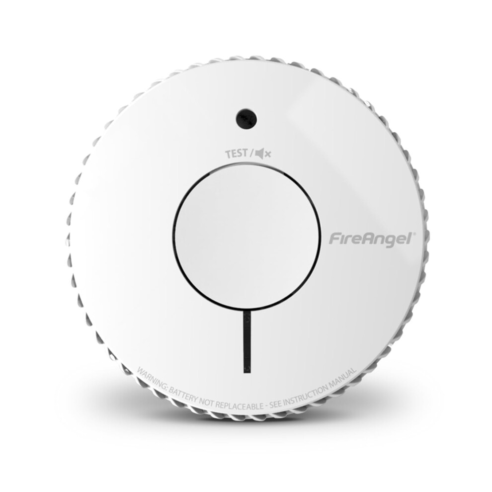 FireAngel Optical Smoke Alarm - FA6620 10-Year Battery Smoke Alarms Home with Test/Silence FireAngel Early Smoke Detector Fire Alarm - White