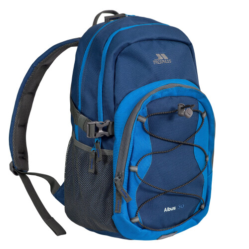 Trespass Trespass Albus Backpack Perfect Rucksack for School Hiking Camping or Work, 30 Litre Straps, Multi Function Adjustable Backpack Internal Pockets 1