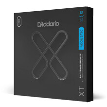 D'Addario Guitar Strings - Xt Phosphor Bronze Coated Acoustic Guitar Strings - Xtapb1253-3p - Udvidet streng levetid med naturlig tone og fornemm