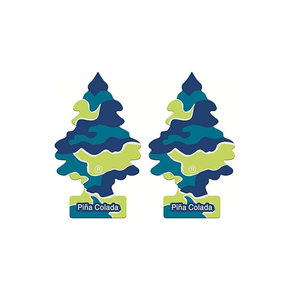 Little Trees Air Freshener Tree Mtr0062 Pina Colada Fragrance For Car Home Boat Caravan - Single Pack (Pack Of 2) 1014171750335