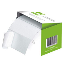Q-Connect Address Label Roll Repositionable Self Adhesive 89 mm x 36 mm White , KF26092, 200 Count ( Pack of 1)
